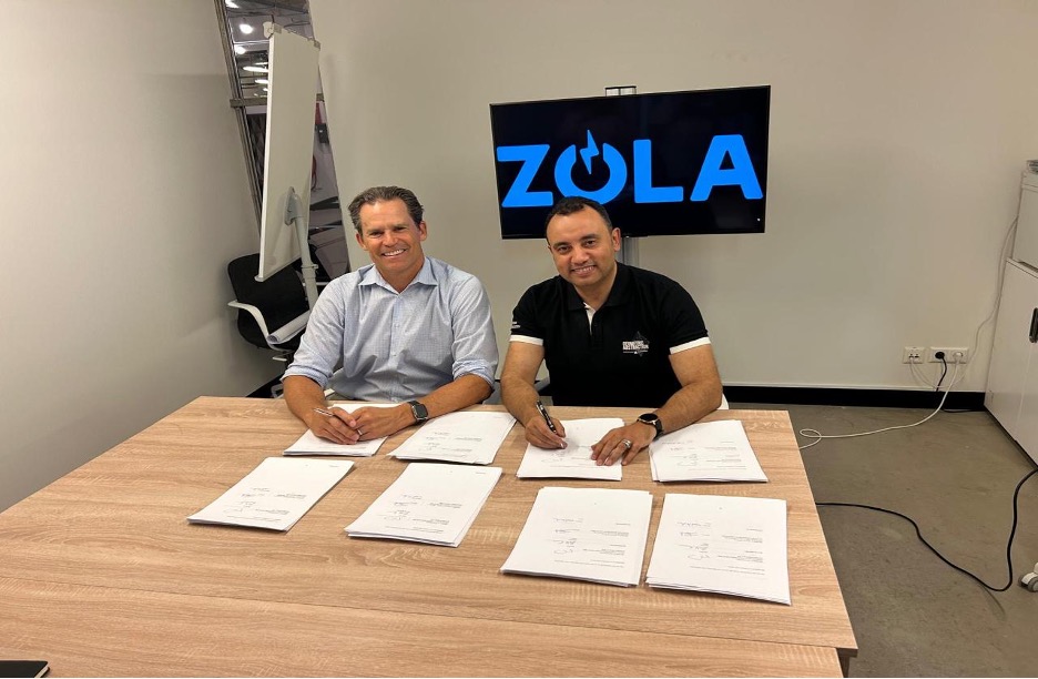 Partnership signing between ZOLA Electric and Egypt Red Carpet, 2024