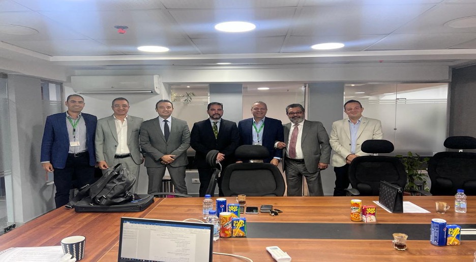 The Egypt Red Carpet team in the Cairo boardroom