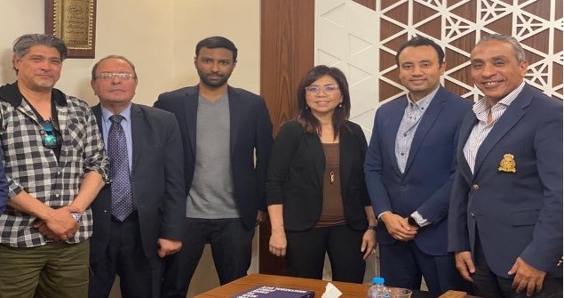 Dr. Wael El-Shahawy with the Red Carpet Egypt / SIG leadership team in Cairo